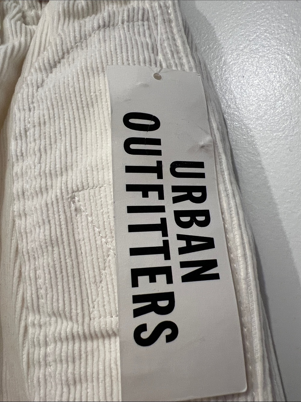 Urban Outfitters Cream Wide-Leg Cargo Drawstring Trousers - Picture 2 of 14